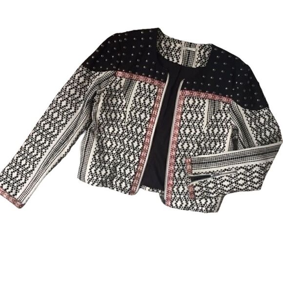 Anthropologie Tularosa Booker Studded Jacket Size S - Picture 13 of 16